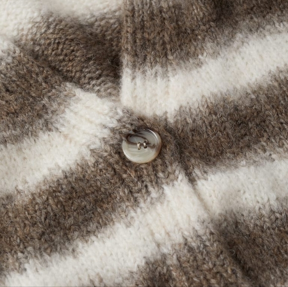 🔥Last 1🔥MANGO Striped knit cardigan - Picture 3 of 5